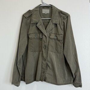 Lucky Brand Olive Green Utility Jacket